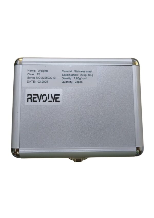 Calibration Weight Set: F1 Class, Stainless Steel